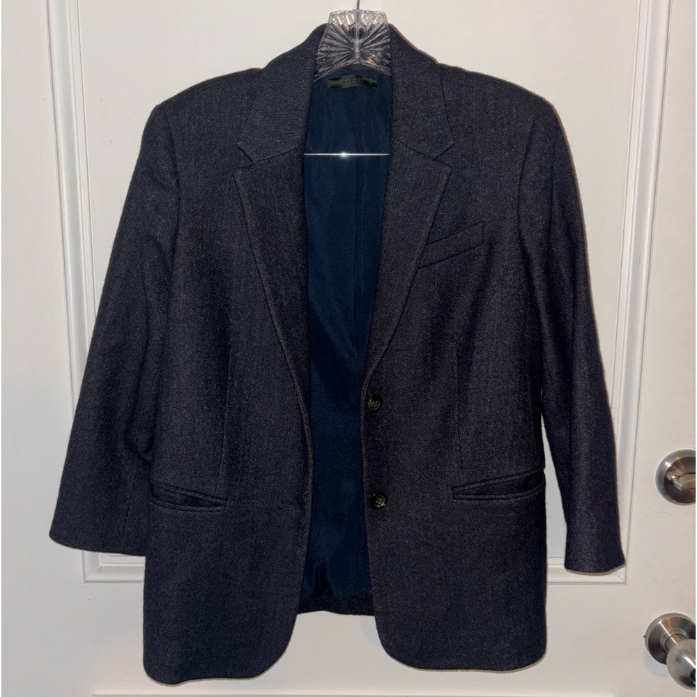 The Row Shrunken Wool Blazer
